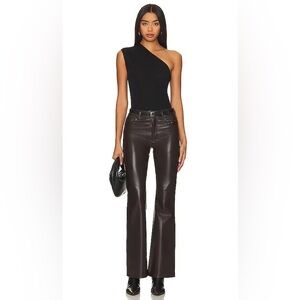 Recycled Leather Lilah Pant in Chocolate Torte CITIZENS OF HUMANITY